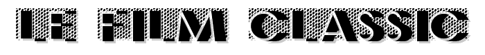Le Film Classic font